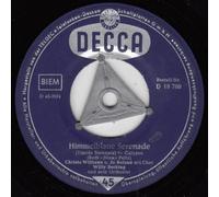 Himmelblaue Serenade/Oh, das wäre schön(7" Vinyl Single)(1958)(Decca D 18769)