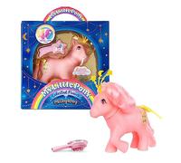 Himmlische Ponys - Milky Way, My Little Pony, Basic Fun, 35344, Retro-Pferdespielzeug für Mädchen und Jungen, 40-jähriges Jubiläum rosa Pony-Figur, einschließlich himmlischer Krone und Zubehör, ab 4 Jahren
