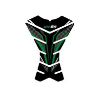HIMNIL moulures décoratives Moto Autocollant Emblème Protection Réservoir Pad Decal Fishbone Réservoir Pad pour Kawasaki ER6N ER-6N Réservoir Toutes Les Années (Color : 23 Green)