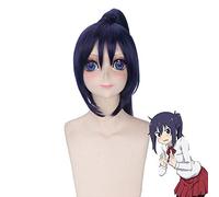 Himouto! Umaru-Chan Motoba Kirie Cosplay perruques violet cheveux synthétiques résistance à la chaleur postiche avec puce queue de cheval + perruque bonnet PL-444