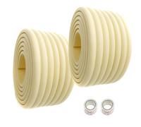 HIMRY Universel Rouleau de Mousse, 400cm x 80mm, Epaissir Mousse Antichoc Sécurité pour Bébé Kits, Enfants sécurité Anti-Crash, Tout Usage sécurité de bébé Protecteur. 2x2m, Ivoire, KXD7002 Ivory