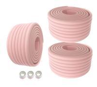 HIMRY Universel Rouleau de Mousse, 600cm x 80mm, Epaissir Mousse Antichoc Sécurité pour Bébé Kits, Enfants sécurité Anti-Crash, Tout Usage sécurité de bébé Protecteur. 3x2m, Rose, KXD7002 Pink
