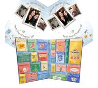 HIMS Gilmore Girls Calendrier de l'Avent 2024 Gilmore Girls | Article de fan Gilmore Girls | Calendrier de compte à rebours de Noël 25 jours avec décorations de collection