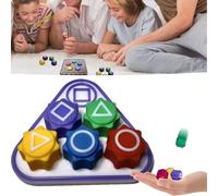 HIMS Jeu Osselets, Gonggi, Jeux osselets, Jeu Folklorique coréen (Jeu Traditionnel coréen) - Jebi Chagi, Jeux de Voyage familiaux (A1)