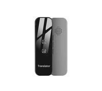 Himtop Translator Portable Smart Instant Voice Text,137 Langues,Photograph,Laty Language Learning,Travel Business -G6 Gris-B