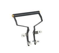Himwqfuh Moto Support Guidon pour Tiger 900 GT pour Pro pour Rally 2024 2025 Support Navigation Moto 22 Mm Téléphone Plaque GPS(Golden-Bracket)