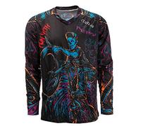 HimyBB Maillot de Cyclisme pour Hommes MX Motocross Maillots de Vélo de Terre Descente Course Équitation, Taille XL