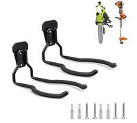 HiNADA Crochets Muraux De Garage，Crochets Coupe-Bordures,Lourd Support Mural pour Tondeuse à Gazon pour Outils De Jardin, Balais, Pelles, Râteaux