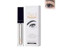 Hinapan Sérum Double Action pour Cils et Sourcils 7ml, Soin Croissance CilsSourcils, Sérum Fortifiant Poils, Pour des Cils Plus Longs, Plus Denses et des Sourcils Visiblement Plus Fournis