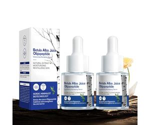 Hinapan Sérum Hydratant Revitalisant, 2 Pièces Sérum Jus de Bouleau, Enrichi en Niacinamide et Centella Asiatica, Infusion D'Hydratation Intensive, Raffermit l'Épiderme, Soin Apaisant lissant