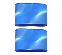 HINAYOSAN 1 paire de sangles de protège-tibias en silicone pour football, course à pied, cyclisme, sports