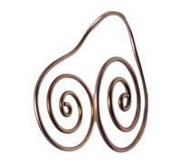 HINAYOSAN 3. Bracelet hélicoïdal en cuivre épais fait à la main, bijoux réglables pour la mise à la terre en pleine conscience, énergie mise à la terre réglable, taille unique, Comme décrit