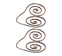 HINAYOSAN 3. Bracelet hélicoïdal en cuivre épais fait à la main, bijoux réglables pour la mise à la terre en pleine conscience, énergie mise à la terre réglable, taille unique, Comme décrit