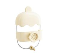 HINAYOSAN Abreuvoir automatique pour oiseaux et rongeurs - 360 ml - Étanche - Avec design transparent et facile - Distributeur d'eau automatique pour oiseaux