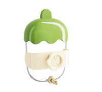 HINAYOSAN Abreuvoir automatique pour oiseaux et rongeurs - 360 ml - Étanche - Avec design transparent et facile - Distributeur d'eau automatique pour oiseaux