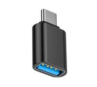 HINAYOSAN Adaptateur USB 3.0 de type C, connecteur en métal haute vitesse pour smartphones, ordinateurs portables, essentiels de voyage, convertisseur USB A femelle vers USB C mâle