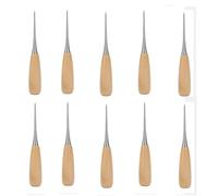 HINAYOSAN Alêne multifonction avec poignée en bois pour la fabrication de chaussures, le travail du cuir, les travaux manuels et les tâches de réparation de chaussures