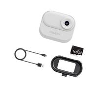 HINAYOSAN Appareil portable élégant 1080p adapté pour les sports de plein air, l'observation de la faune et le cyclisme, vidéo d'action minuscule avec support attrayant