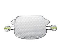 HINAYOSAN Bâche de protection pour pare-brise de voiture - 5 aimants - Protection contre la glace - Pare-soleil pour camion et SUV - Pliable et réfléchissant
