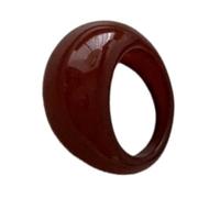 HINAYOSAN Bagues incurvées brillantes en résine légères et confortables pour un usage quotidien et une fête, empilables, bijoux personnalisés en résine, cadeau, taille unique, Comme décrit, Comme