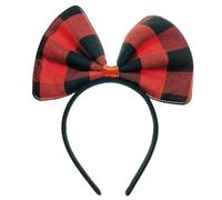 HINAYOSAN Bandeau de costume de Noël avec nœud et bois de cerf - Accessoires de fête - Serre-tête en vrac