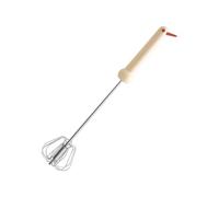 HINAYOSAN Batteur à œufs ergonomique avec poignée antidérapante et design amovible pour un nettoyage facile du mélangeur à main pour fouetter la crème