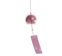 HINAYOSAN Beau carillon japonais en forme de fleur parfait pour les cours, balcons à l'intérieur avec son clair cloches et vent de fleur
