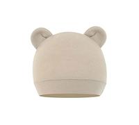 HINAYOSAN Bonnet pour nouveau-né, chapeau en coton chaud, chapeau d'hôpital pour bébé garçon et fille et intéressant qui ne tombe pas facilement, convient pour les bébés, les nouveau-nés, Gris argenté