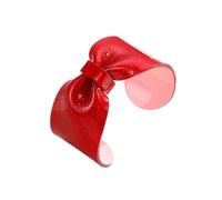 HINAYOSAN Bracelet surdimensionné en résine avec nœud réglable - Léger et confortable - Pour un usage quotidien - Tendance, taille unique, Comme décrit