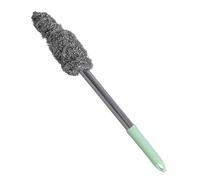 HINAYOSAN Brosse à billes en acier inoxydable à long manche de couleur aléatoire - Prise en main confortable - Parfaite pour un nettoyage efficace des casseroles et cuisinières - Solution de nettoyage