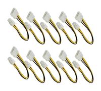 HINAYOSAN Câble adaptateur de remplacement pour ordinateur PC 4 broches vers carte mère 4 broches P4