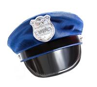 HINAYOSAN Casquettes classiques à dessus plat avec badge cockade pour jeu de rôle et accessoires de tête de cosplay pour événement formel