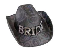 HINAYOSAN Chapeau de cowboy vintage scintillant pour cosplay, décoration de maison, festival, shopping, voyage, chapeau unisexe