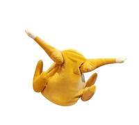 HINAYOSAN Chapeau de dinde motorisé en peluche avec musique dansante et fonctions mobiles pour les fêtes de vacances et les fêtes de famille