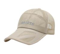 HINAYOSAN Chapeau de protection solaire en maille pour homme et femme - Résistant au soleil - Activité de plein air - Respirant - Sport - Baseball - Camping - Chapeau de baseball pour l'extérieur