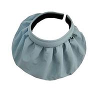 HINAYOSAN Chapeau de soleil 2 en 1 - Large bord vide - Haut creux pliable - Pour extérieur, bleu ciel, Taille unique
