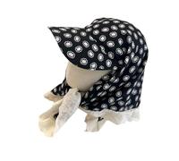 HINAYOSAN Chapeau de sport à large bord, décontracté, cadeau de soleil pour père, oncle, sports de plein air, voyage, fitness, entraînement, foulard portable, Noir , Taille unique