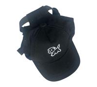 HINAYOSAN Chapeau en coton perméable pour chien avec sangle réglable Protection solaire Pour chiots