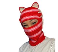 HINAYOSAN Chapeau farfelu pour adolescents - Automne et hiver - En tricot - Accessoire de photographie - Chapeau unique en corne