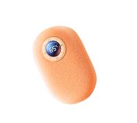 HINAYOSAN Chauffe-mains ergonomique en peluche, capacité 5400 mAh, protection contre les surcharges, coussin chauffant pour temps froid, chauffe-mains chauffant USB pour le camping