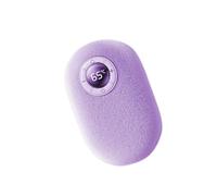 HINAYOSAN Chauffe-mains ergonomique en peluche, capacité 5400 mAh, protection contre les surcharges, coussin chauffant pour temps froid, chauffe-mains chauffant USB pour le camping