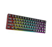 HINAYOSAN Clavier mécanique avec câble amovible à 60 % - Fil silencieux pour ordinateur de fenêtre - Pour jeux mécaniques