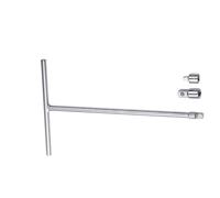 HINAYOSAN Clé à douille longue portée 3/8" Clé à poignée en T multifonction pour applications dans des espaces étroits mécaniques