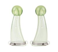 HINAYOSAN Cornes de vache réutilisables et confortables pour la prévention des blessures des vaches, équipement de ranch, équipement de protection des troupeaux