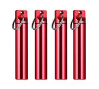 HINAYOSAN Distributeur de cure-dents en aluminium étanche multi-usages résistant à l'eau Étui de transport pour bureau, camping, organiseurs de voyage essentiels en alliage d'aluminium de qualité