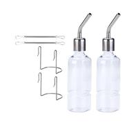 HINAYOSAN Distributeur d'eau automatique anti-fuite pour lapins, hamsters et petits animaux - Mangeoire à suspendre avec grande capacité