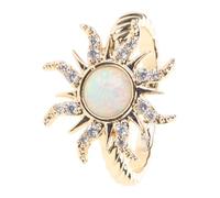 HINAYOSAN Élégant pendentif contemporain en pierre dalmatienne avec collier et pendentif en pierre dalmatienne pour femme, taille unique, Comme décrit, Comme décrit.