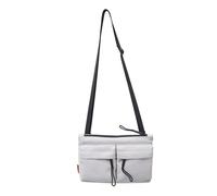 HINAYOSAN Élégant sac à bandoulière en nylon pour femme avec grande capacité, sac à main décontracté pour l'école et les voyages, sac de voyage à bandoulière réglable, blanc, One Size