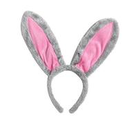 HINAYOSAN Ensemble de bandeaux avec oreilles de lapin, nœud papillon, accessoires pour cheveux d'animaux avec nœud papillon, queue d'animal