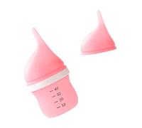 HINAYOSAN Ensemble de biberons d'allaitement en silicone de qualité alimentaire pour nouveau-nés chats avec poignée ergonomique et design multi-usage pour nouveau-nés chatons